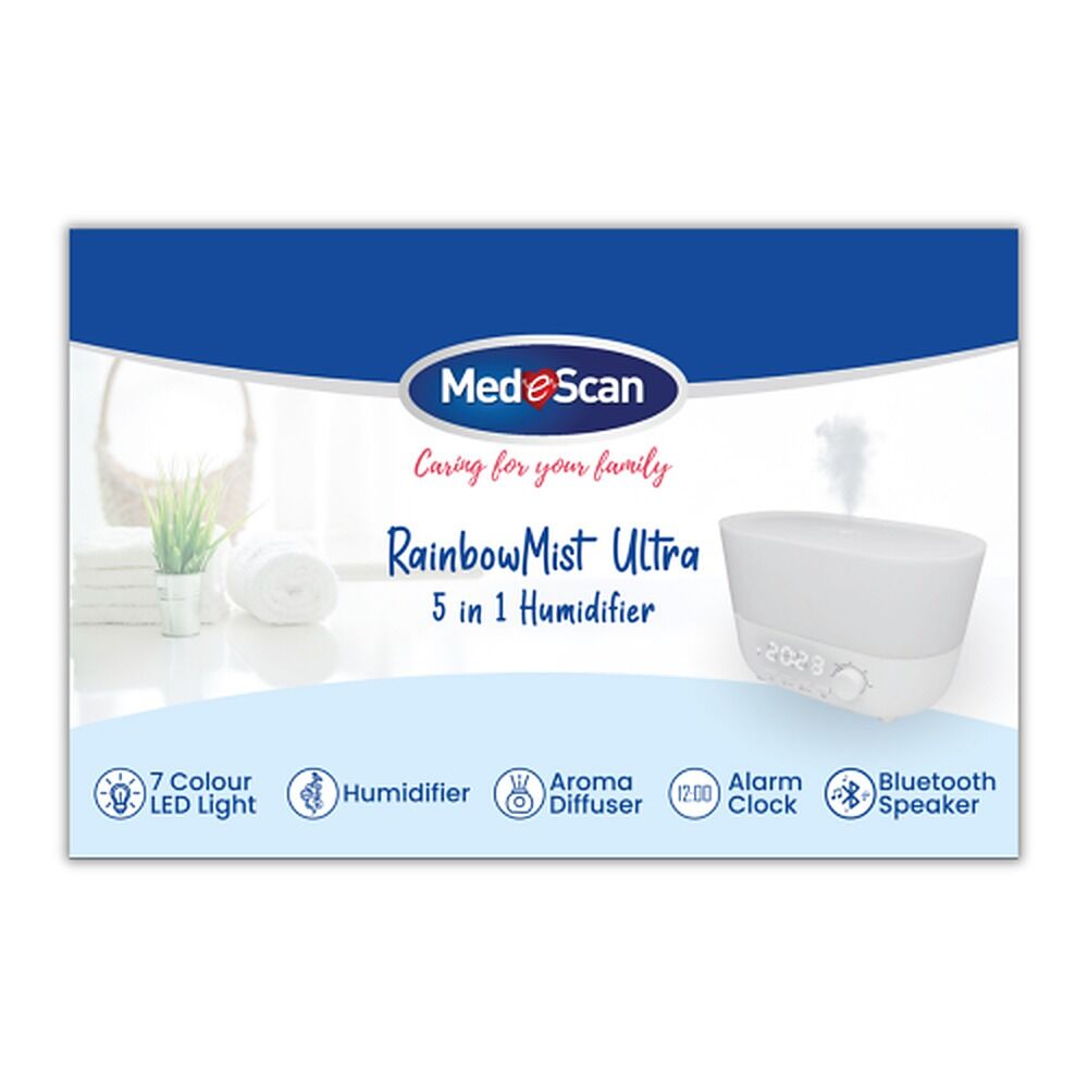 Medescan Rainbow Mist Ultra 5 in 1 Humidifier