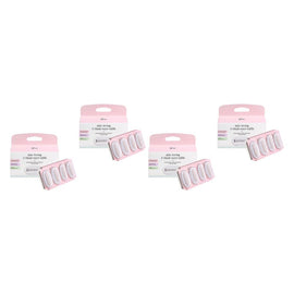 Gem Skin-Loving 5-Blade Razor Refills 4 Pack Bundle of 4