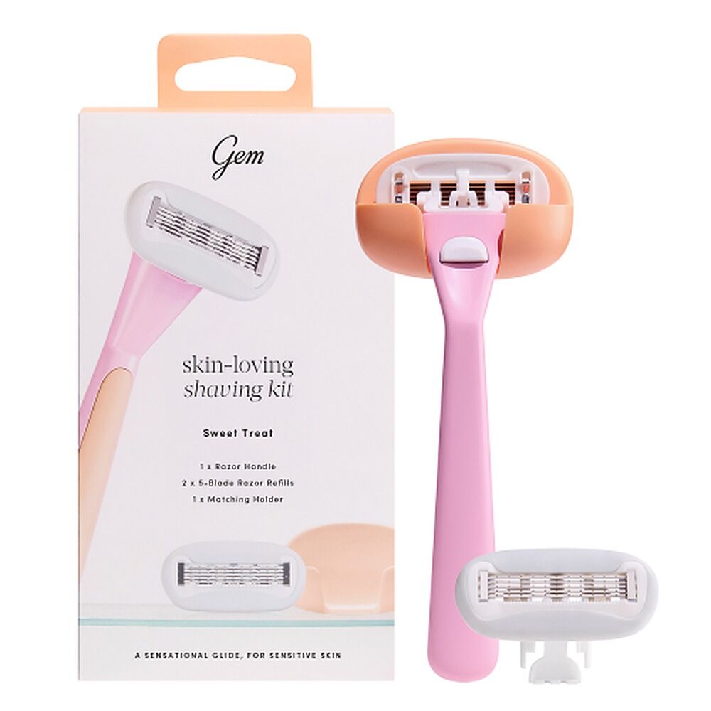 Gem Skin-Loving Shave Kit Sweet Treat