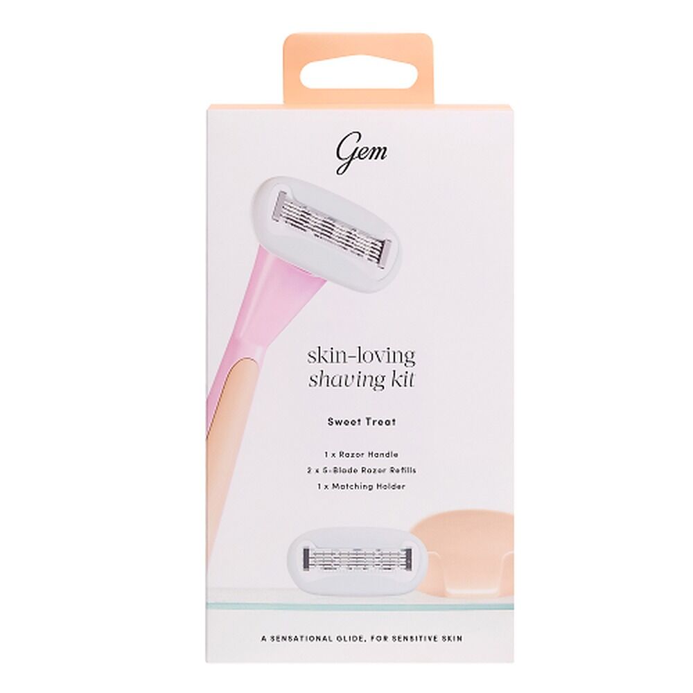 Gem Skin-Loving Shave Kit Sweet Treat