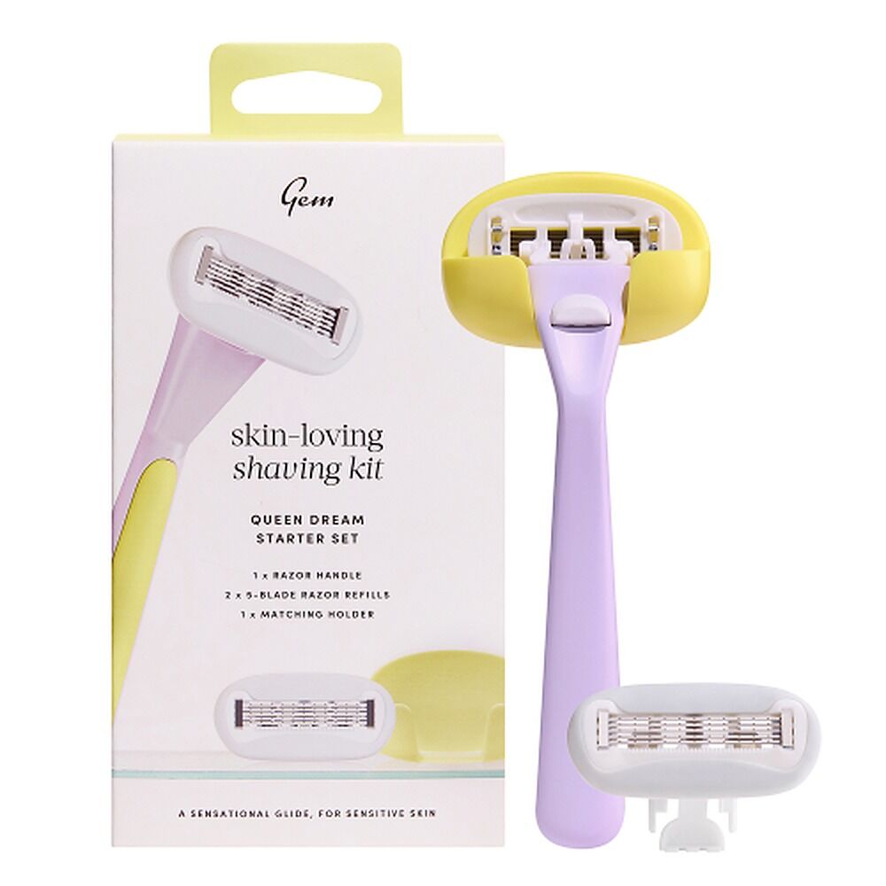 Gem Skin-Loving Shaving Kit Queen Dream