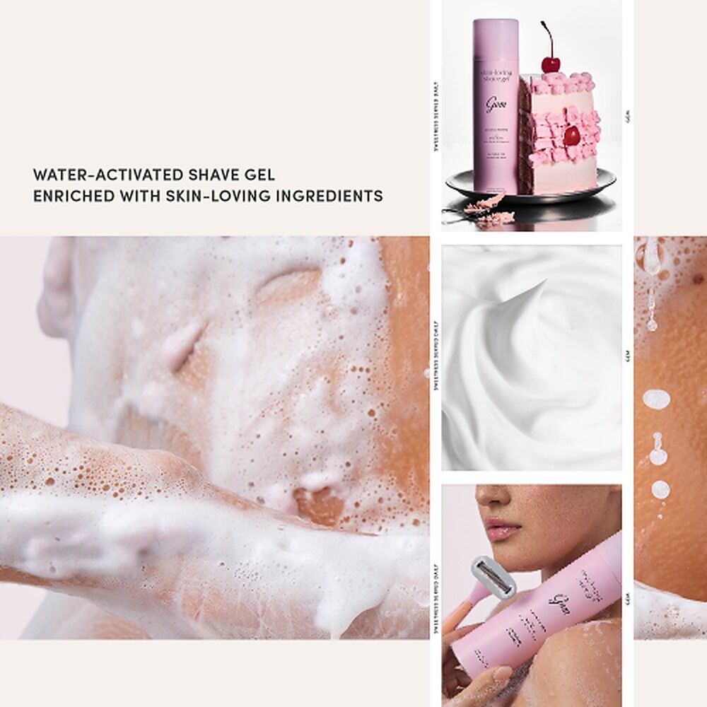 Gem Skin-Loving Shave Gel Coconut Vanilla 195g