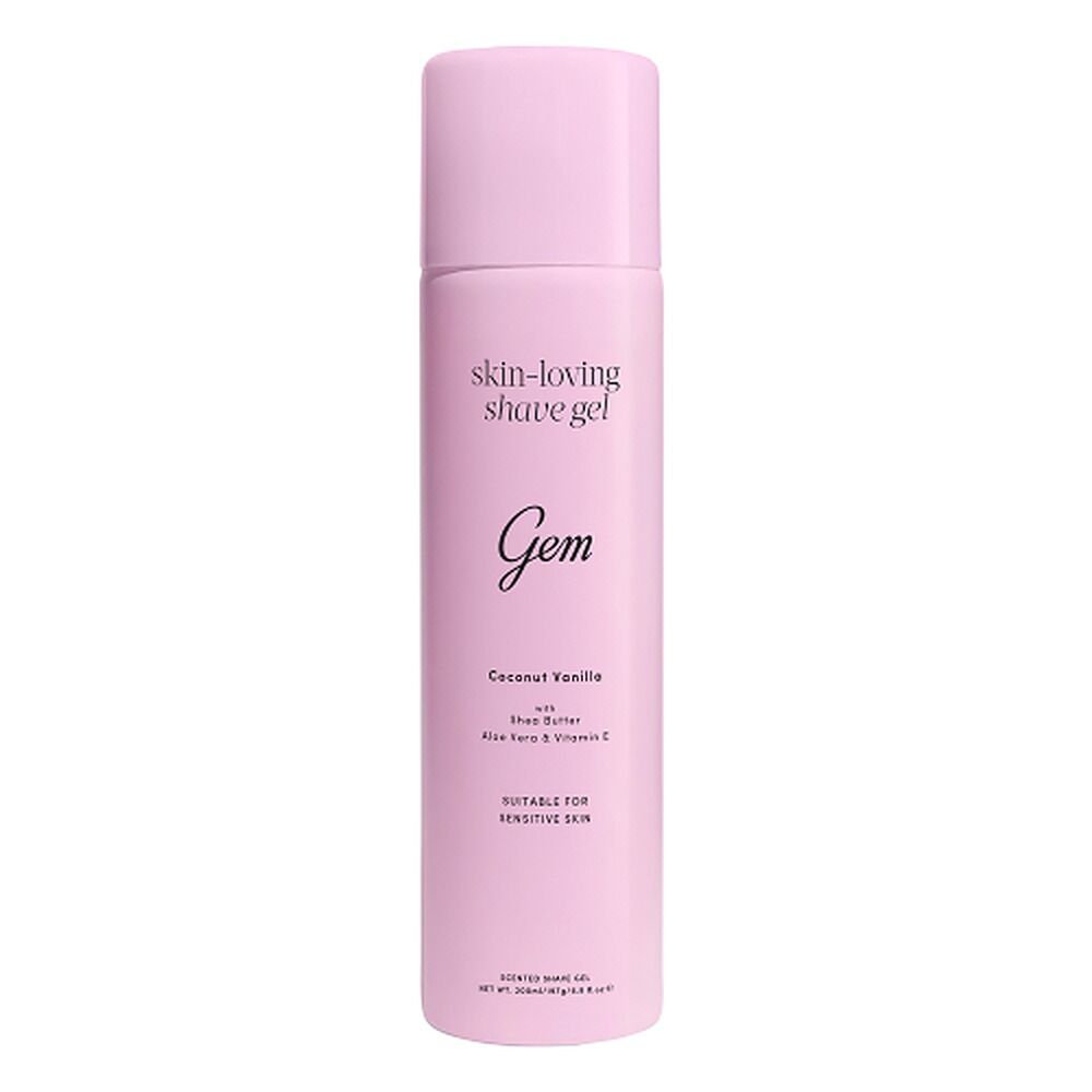 Gem Skin-Loving Shave Gel Coconut Vanilla 195g