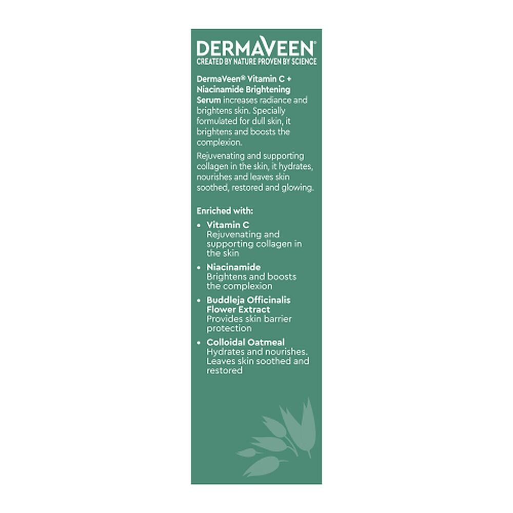 DermaVeen Vitamin C + Niacinamide Brightening Serum 30mL