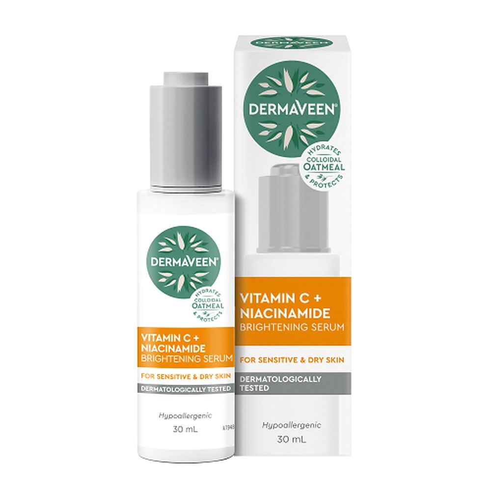 DermaVeen Vitamin C + Niacinamide Brightening Serum 30mL