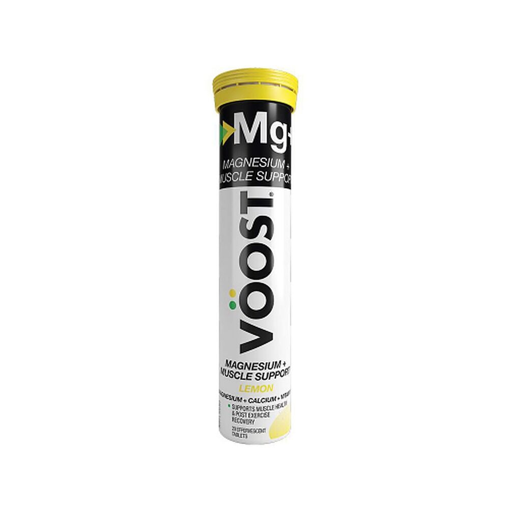 VOOST Magnesium + Muscle Support Lemon Twenty Effervescent Tablets
