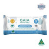 GAIA Natural Baby Biodegradable Wipes, Fragrance Free, 70 Pack