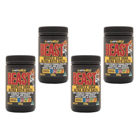Athelite Beast Muscle Soak Ultra Bath Salts 600g Pack of 4