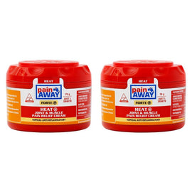 Pain Away Heat Joint & Muscle Pain Relief Cream 70g Pack of 2
