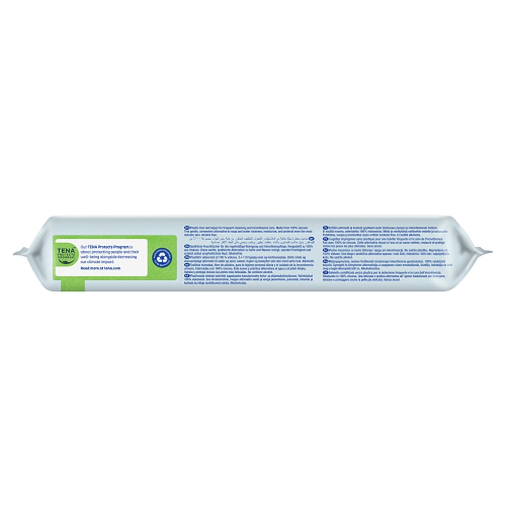 Tena ProSkin Plastic-Free Wet Wipes 48 Wipes