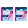 Tena InstaDry Extra Long Length Pads 18 Pack x 3 Bundle of 2