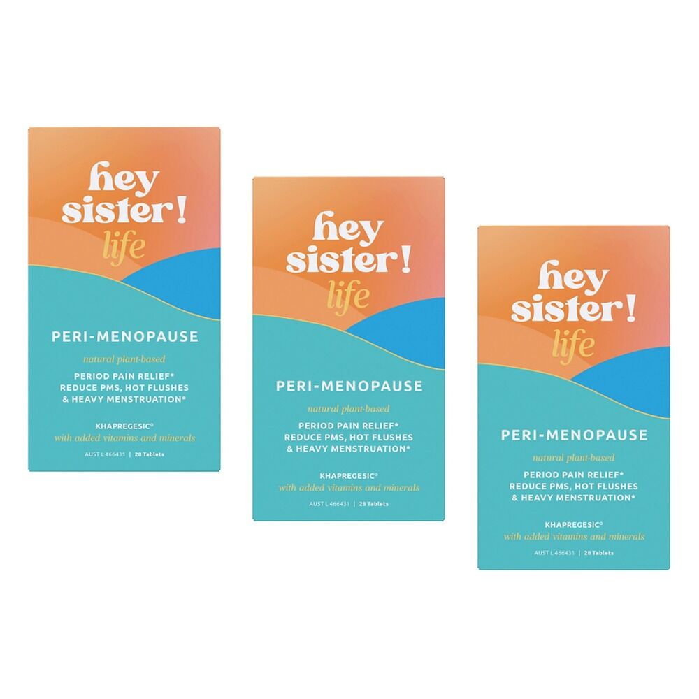 Hey Sister Life Perimenopause 28 Tablets Pack of 3