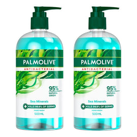 Palmolive Liquid Soap Sea Minerals Pump 500mL x 3 Bundle of 2