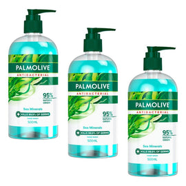 Palmolive Liquid Soap Sea Minerals Pump 500mL x 3 Bundle of 3
