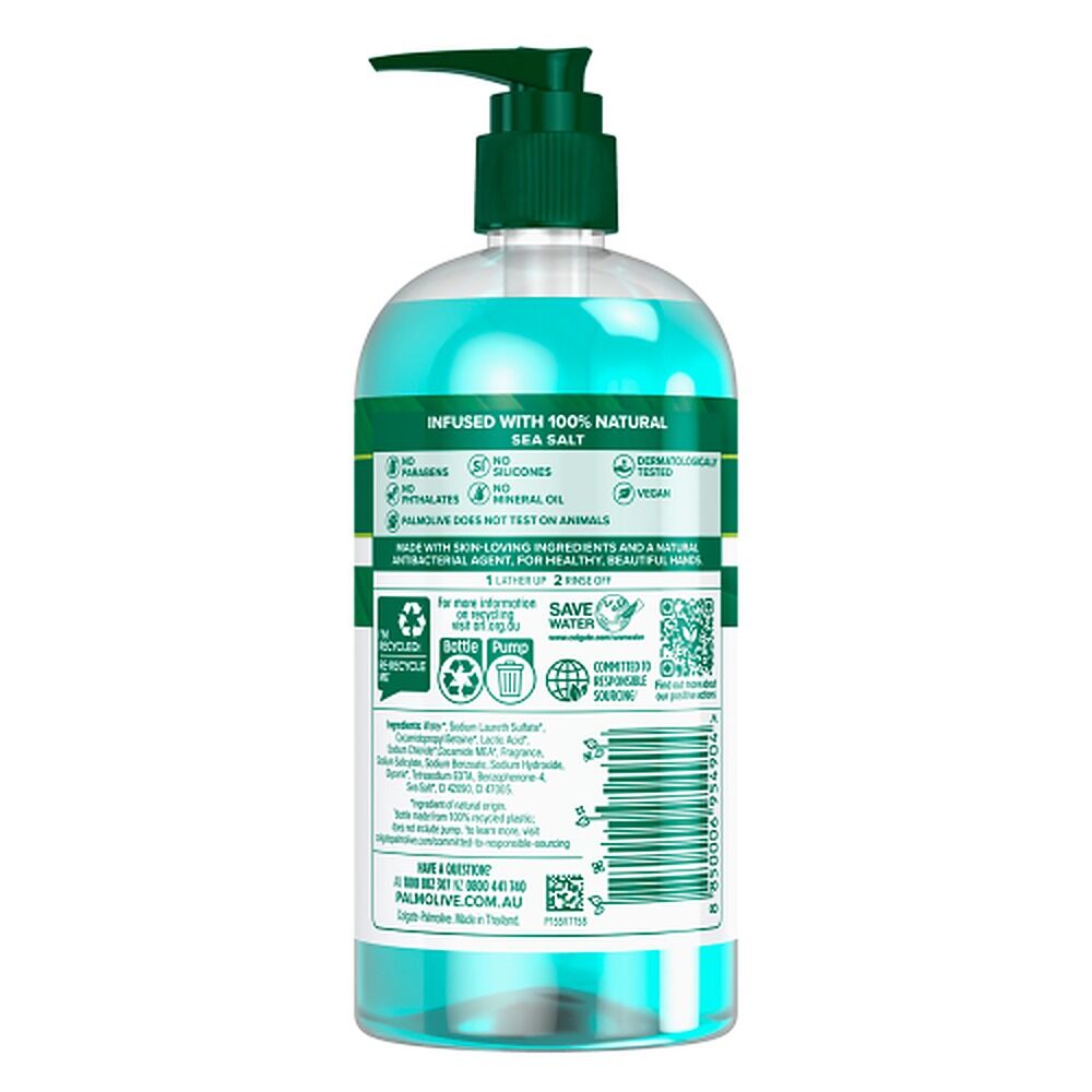 Palmolive Liquid Soap Sea Minerals Pump 500mL x 3