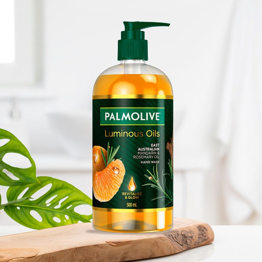 Palmolive Liquid Hand Wash Luminous Oils Mandarin 500mL x 3