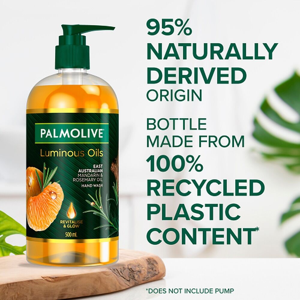 Palmolive Liquid Hand Wash Luminous Oils Mandarin 500mL x 3