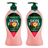 Palmolive Skin Food Body Wash Cream Quandong Peach 750mL Pack of 2