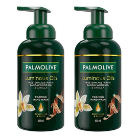 Palmolive Foam Hand Wash Luminous Oils Vanilla 400mL Pack of 2
