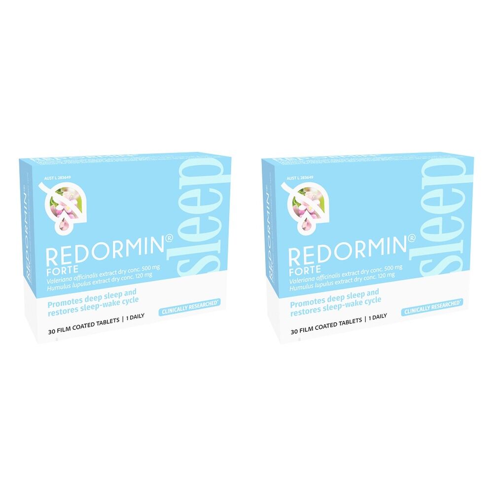 Flordis Redormin Forte Sleep 30 Tablets Pack of 2