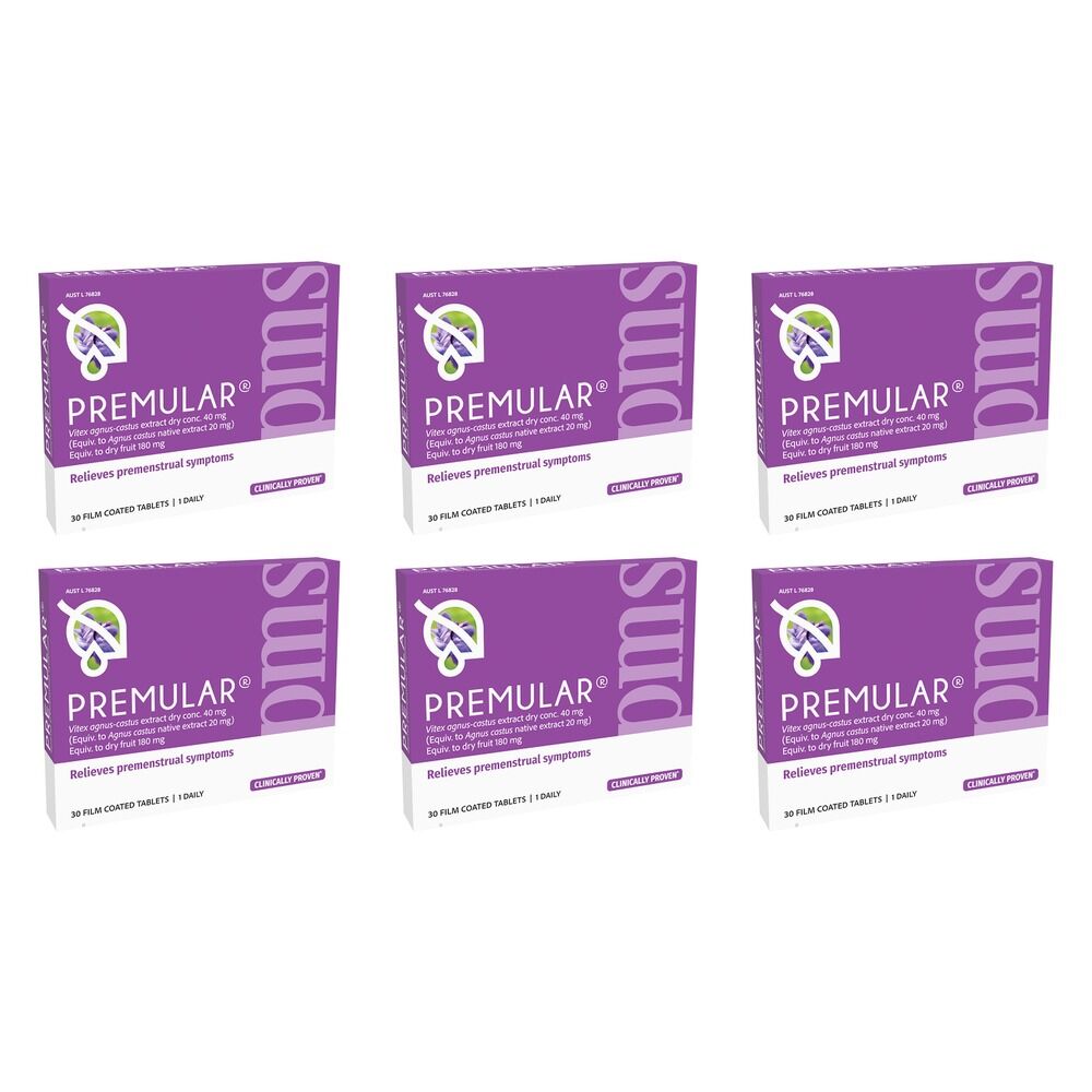 Premular PMS 30 Tablets Pack of 6