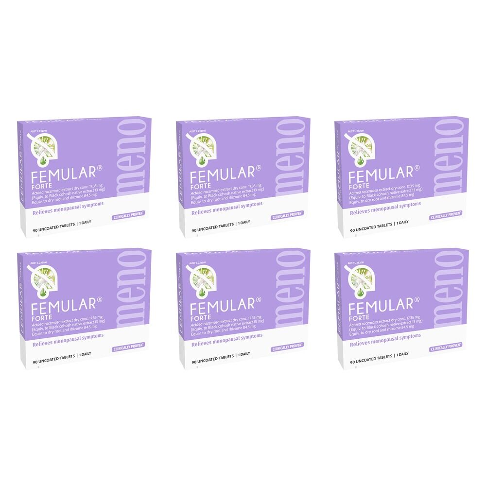 Flordis Femular Forte Menopause 90 Tablets Pack of 6