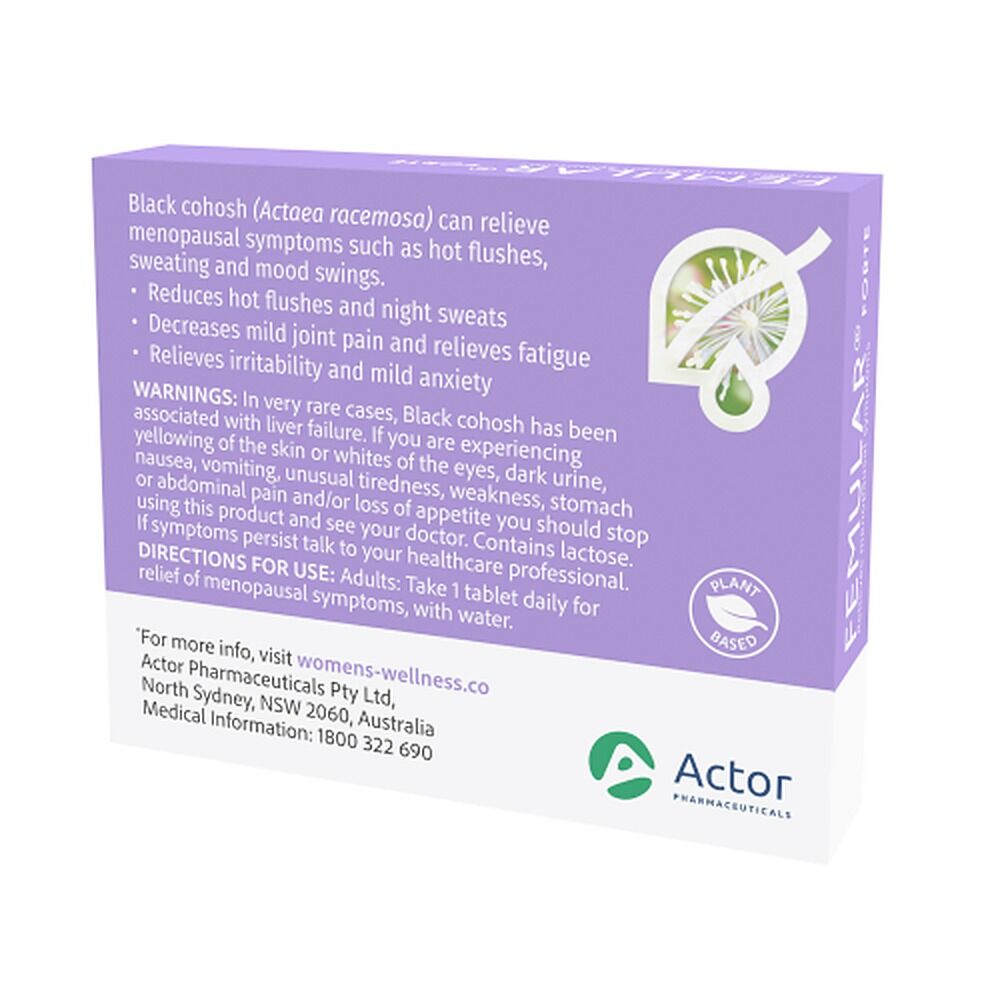 Flordis Femular Forte Menopause 90 Tablets