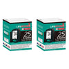LifeSmart Ketone Test Strips 25 Pack Bundle of 2