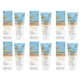 Hamilton Everyday Face Medium Tint SPF 50+ Sunscreen Lotion 75g Pack of 6