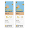 Hamilton Everyday Face Light Tint SPF 50+ Sunscreen Lotion 75g Pack of 2