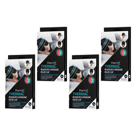 Thermx Thermal Headache & Migraine Relief Cap Pack of 4