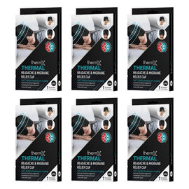 Thermx Thermal Headache & Migraine Relief Cap Pack of 6