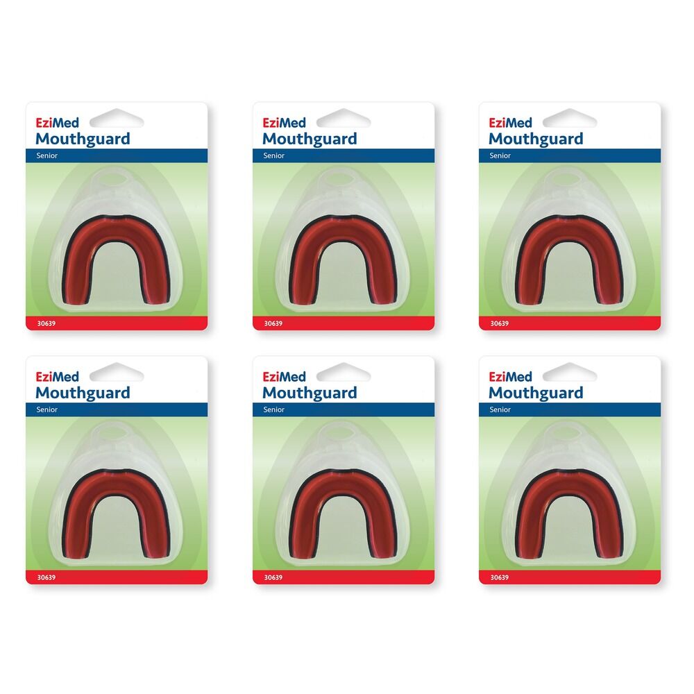 Ezimed Adult Mouthguard Pack of 6