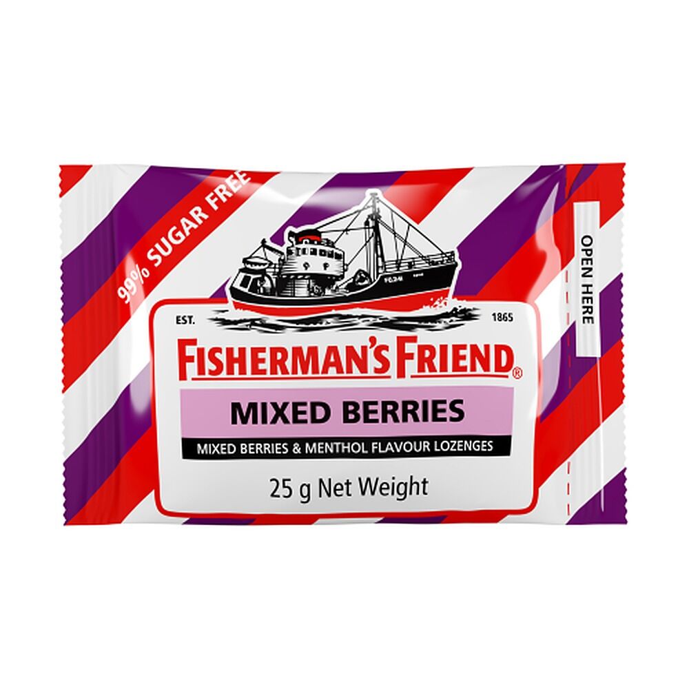 Fisherman's Friend Mixed Berries Lozenges 25g