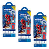 Oral-B Vitality Kids Marvel Spiderman Electric Toothbrush 3+ Years Pack of 3
