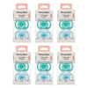 Tommee Tippee UltraLight StayPut Soother 0-6 Months 2 Pack Bundle of 6