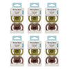 Tommee Tippee UltraLight StayPut Soother 18-36 Months 2 Pack Bundle of 6