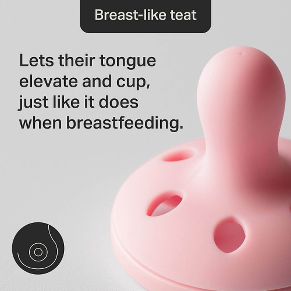 Tommee Tippee Breast-Like Soother 0-6m 2 Pack
