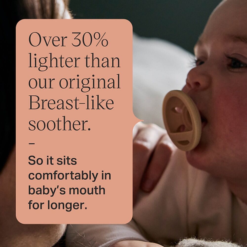 Tommee Tippee Breast-Like Soother 0-6m 2 Pack