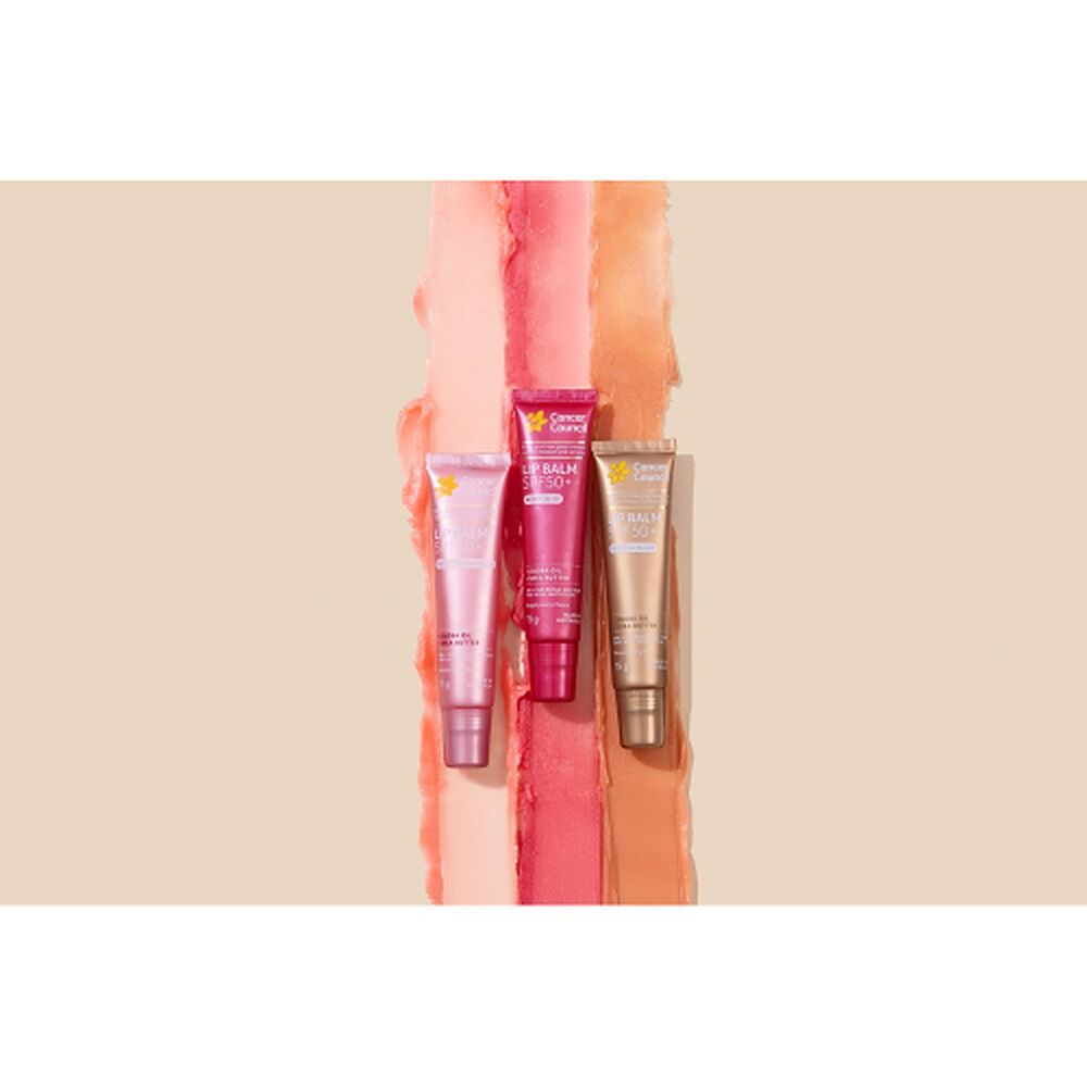 Cancer Council Lip Balm SPF50+ Vanilla Glaze 15g x 6