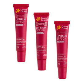 Cancer Council Lip Balm SPF50+ Berry Bliss 15g x 6 Bundle of 3