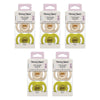 Tommee Tippee UltraLight StayPut Soother 6-18 Months 2 Pack Bundle of 5