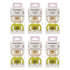 Tommee Tippee UltraLight StayPut Soother 6-18 Months 2 Pack Bundle of 6