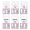 Tommee Tippee Classic Slim Medium Flow Teats 2 Pack Bundle of 6