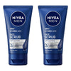 NIVEA Men Hydrocare Face Scrub 75mL Pack of 2