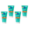 NIVEA Derma Skin Clear Scrub 150mL Pack of 4