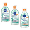 NIVEA Derma Skin Micellar Water 400mL Pack of 3
