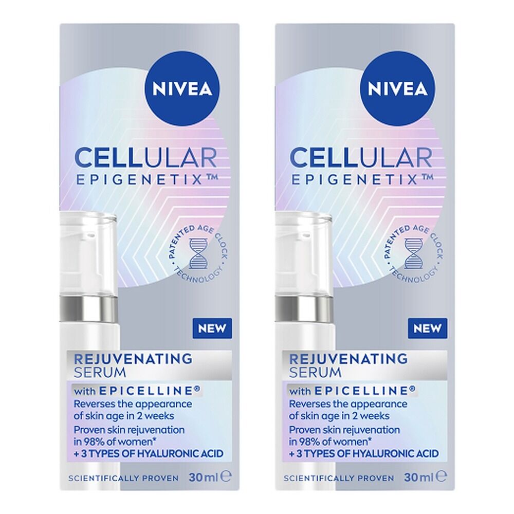 NIVEA Cellular Epigenetix Rejuvenating Serum 30mL Pack of 2