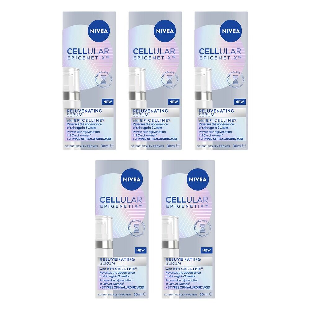 NIVEA Cellular Epigenetix Rejuvenating Serum 30mL Pack of 5