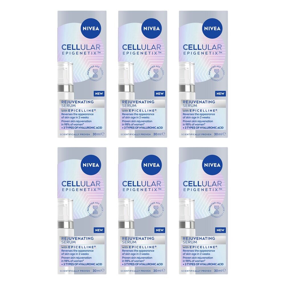 NIVEA Cellular Epigenetix Rejuvenating Serum 30mL Pack of 6
